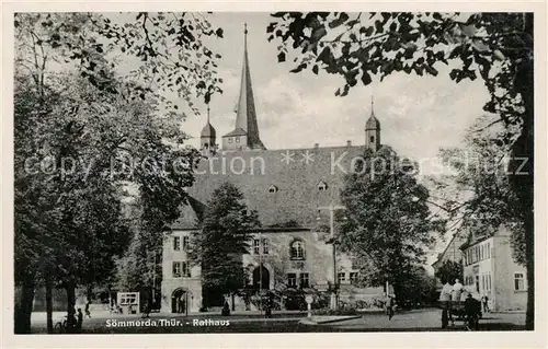 AK / Ansichtskarte Soemmerda Rathaus Soemmerda