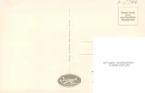 AK / Ansichtskarte Weimar_Thueringen Gasthaus zum weissen Schwan Weimar Thueringen