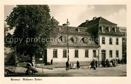 AK / Ansichtskarte Weimar_Thueringen Wittums Palais Weimar Thueringen