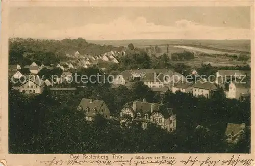AK / Ansichtskarte Rastenberg Blick von der Almose Rastenberg