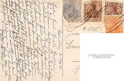 AK / Ansichtskarte Rastenberg Blick von der Almose Rastenberg