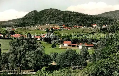 AK / Ansichtskarte Rabenstein_Zwiesel mit Hennenkobel Rabenstein_Zwiesel