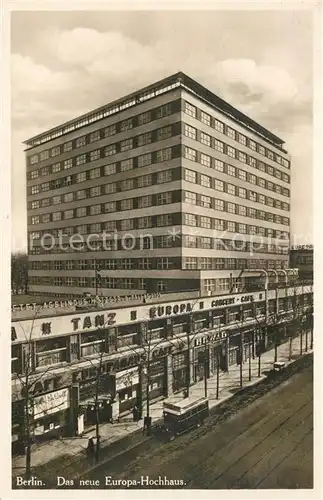 AK / Ansichtskarte Berlin Neues Europa Hochhaus Berlin