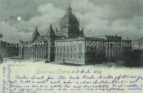 AK / Ansichtskarte Leipzig Reichsgericht Leipzig