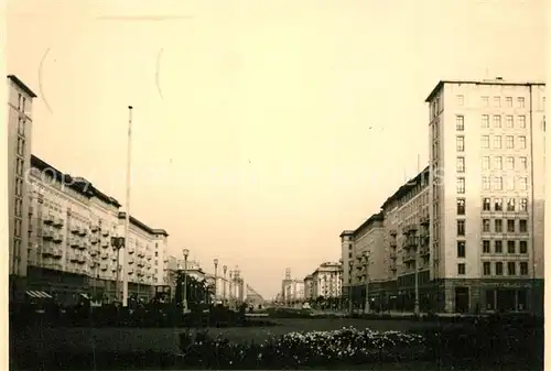 AK / Ansichtskarte Berlin Stalinallee Berlin