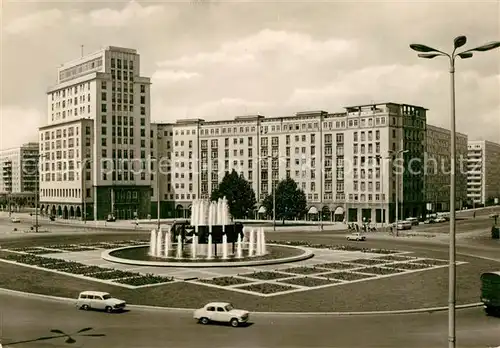 AK / Ansichtskarte Berlin Straussberger Platz Berlin