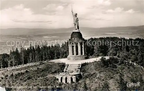 AK / Ansichtskarte Hermannsdenkmal Panorama Hermannsdenkmal