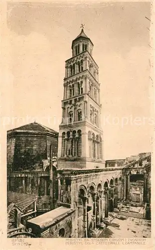 AK / Ansichtskarte Split_Spalato Cattedrale Split_Spalato
