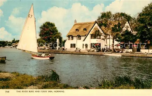 AK / Ansichtskarte Horning River Bure Ferry Inn 