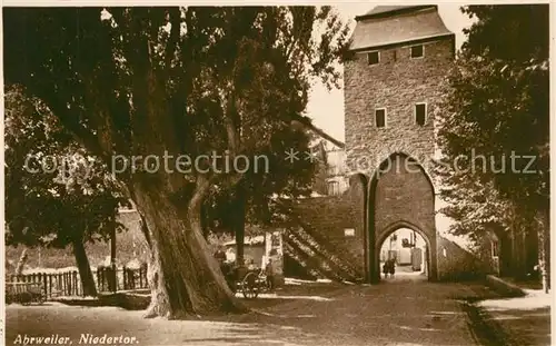 AK / Ansichtskarte Ahrweiler_Ahr Niedertor Ahrweiler_Ahr