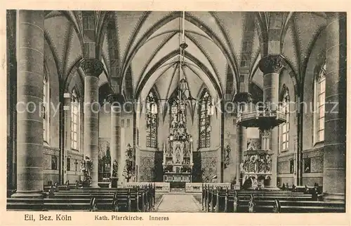 AK / Ansichtskarte Eil_Koeln Kalk Katholische Pfarrkirche Altarraum Eil_Koeln Kalk