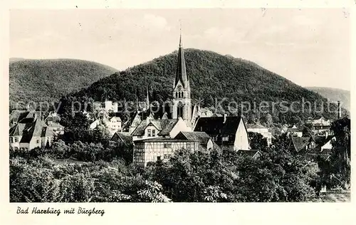 AK / Ansichtskarte Bad_Harzburg Kirche Burgberg Bad_Harzburg