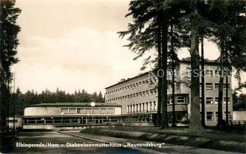 AK / Ansichtskarte Elbingerode_Harz Diakonissenmutterhaus Neuvandsburg Elbingerode Harz