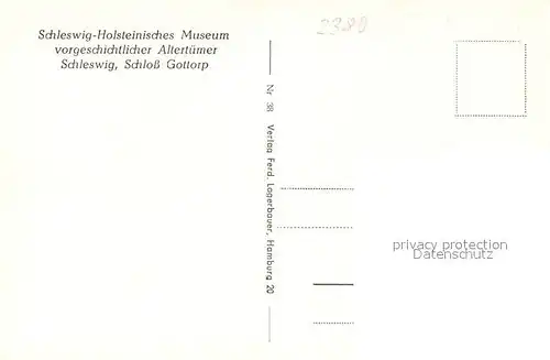 AK / Ansichtskarte Schleswig_Schlei Museum Schloss Gottorp Schleswig_Schlei