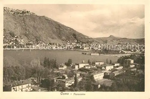 AK / Ansichtskarte Como_Lago_di_Como Panorama  Como_Lago_di_Como