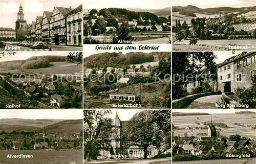 AK / Ansichtskarte Rinteln Ortschaften Schloesser und Burgen im Extertal Rinteln