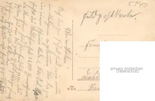 AK / Ansichtskarte Nonnenwerth Panorama Rheininsel Siebengebirge Feldpost Nonnenwerth