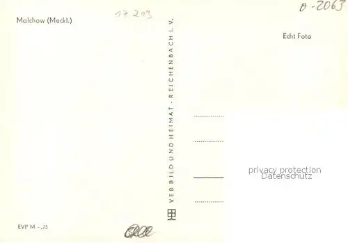 AK / Ansichtskarte Malchow Panorama Blick ueber die Stadt zum ehemaligen Kloster Malchow