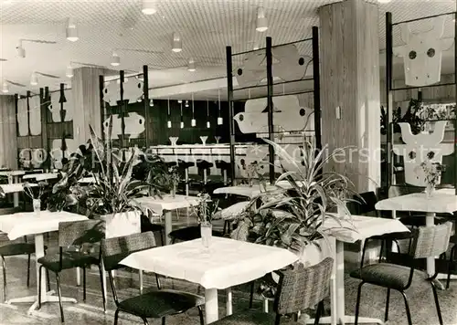 AK / Ansichtskarte Klink_Waren FDGB Ferienobjekt Erholungsheim Herbert Warnke Milchbar Klink Waren