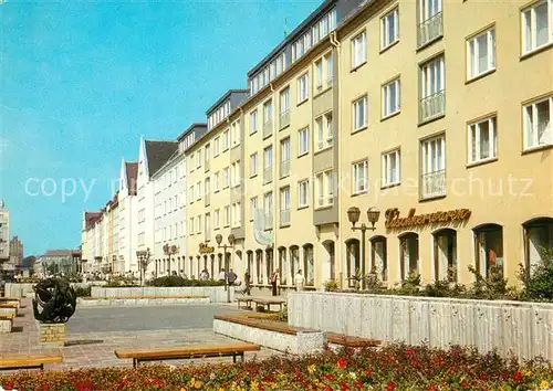 AK / Ansichtskarte Neubrandenburg Haeuserpartie in der Turmstrasse Neubrandenburg