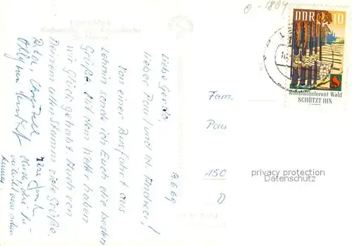 AK / Ansichtskarte Lehnin Kirchenschiff der Klosterkirche St Marien Lehnin