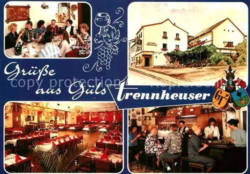 AK / Ansichtskarte Guels_Koblenz Restaurant Tanzbar Festsaal Trennheuser Guels_Koblenz