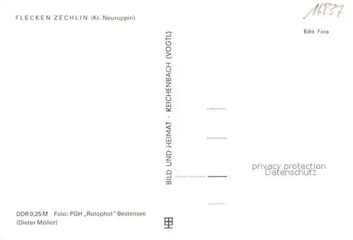 AK / Ansichtskarte Flecken_Zechlin Panorama Schwarzer See Rheinsberger Seenplatte Flecken_Zechlin