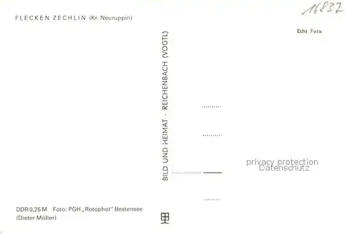 AK / Ansichtskarte Flecken_Zechlin Panorama Schwarzer See Rheinsberger Seenplatte Flecken_Zechlin