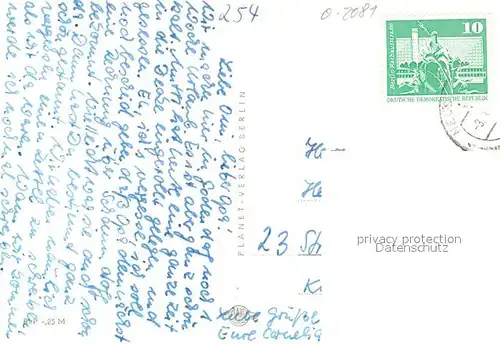 AK / Ansichtskarte Godendorf_Neustrelitz Ortsansicht Kinderferienlager Wasserfall Godendorf_Neustrelitz