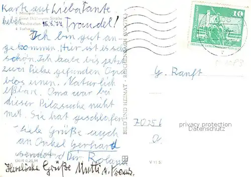 AK / Ansichtskarte Mirow Mirower See Mecklenburgische Seenplatte Ernst Thaelmann Strasse Neubauten Torhaus Mirow