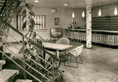 AK / Ansichtskarte Klink_Waren FDGB Erholungsheim Voelkerfreundschaft Empfang Klink Waren