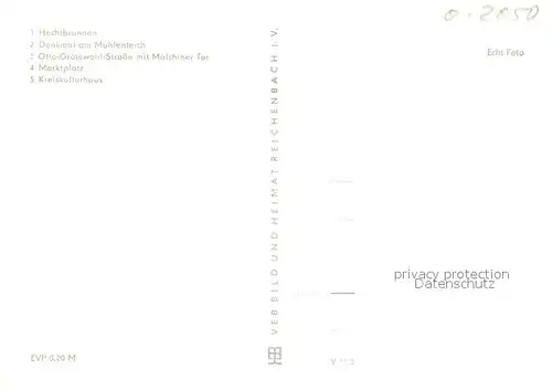 AK / Ansichtskarte Teterow_Mecklenburg_Vorpommern Hechtbrunnen Denkmal Otto Grotewohl Strasse Malchiner Tor Marktplatz Kreiskulturhaus Teterow_Mecklenburg