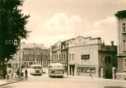 AK / Ansichtskarte Demmin_Mecklenburg_Vorpommern August Bebel Platz Demmin_Mecklenburg