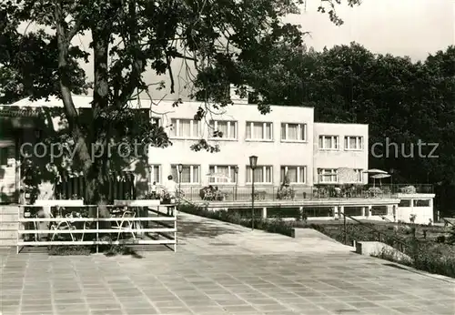 AK / Ansichtskarte Adamswalde_Kleinzerlang Schulungs  und Erholungszentrum des VEB Baukombinat Leipzig 