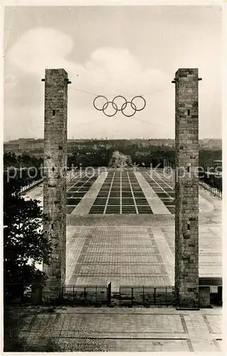 AK / Ansichtskarte Berlin Olympia Reichssportfeld Osttor Berlin