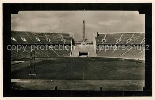 AK / Ansichtskarte Berlin Olympia Reichssportfeld Glockenturm Berlin