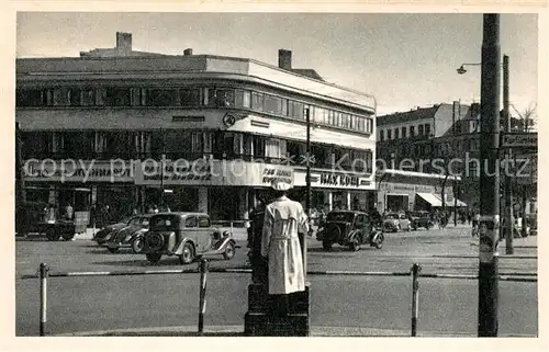 AK / Ansichtskarte Berlin im Wiederaufbau Kurf?rstendamm Ecke Joachimstaler Strasse Berlin