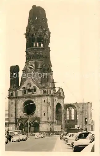 AK / Ansichtskarte Berlin Kaiser Wilhelm Ged?chtniskirche Berlin