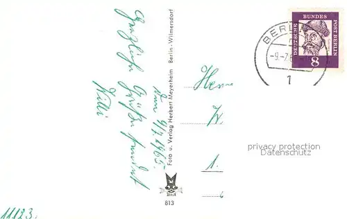 AK / Ansichtskarte Berlin Kirche Berlin