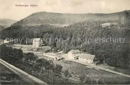 AK / Ansichtskarte Gehlberg Gehlberger M?hle Gehlberg