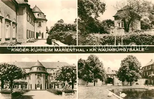 AK / Ansichtskarte Naumburg_Saale Kinder Kurheim Marienthal Naumburg_Saale