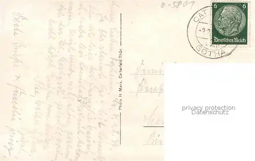 AK / Ansichtskarte Catterfeld  Catterfeld