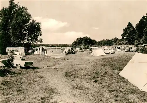 AK / Ansichtskarte Flecken_Zechlin Camping Siedlitz Ablage Flecken_Zechlin