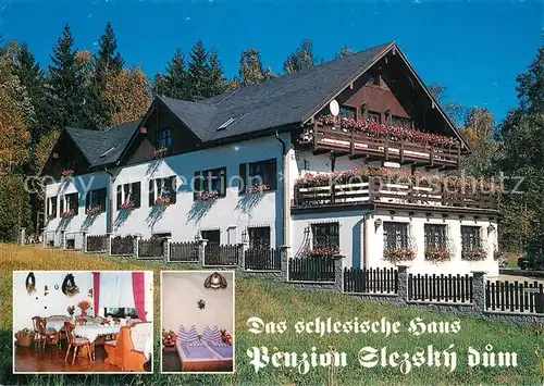 AK / Ansichtskarte Jesenik Das schlesische Haus Pensin Slezsky dum Jesenik