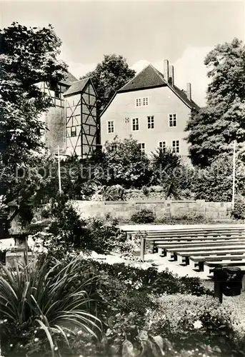 AK / Ansichtskarte Bad_Dueben Burg Freilichtbuehne Bad_Dueben