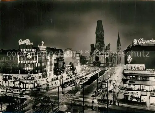 AK / Ansichtskarte Berlin Kaiser Wilhelm Gedaechtnis Kirche Berlin