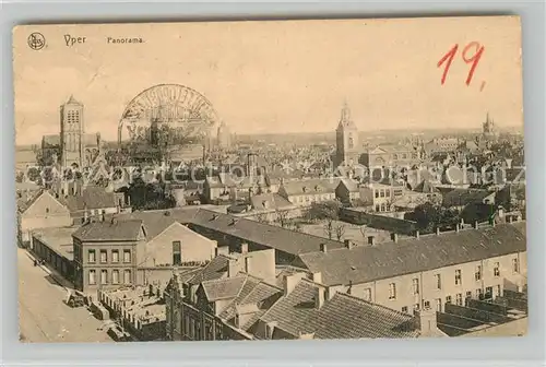 AK / Ansichtskarte Yper Panorama Yper