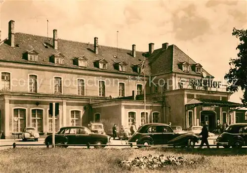AK / Ansichtskarte Neubrandenburg Bahnhof Neubrandenburg