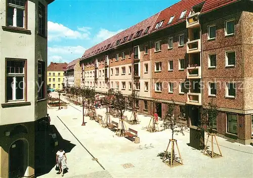 AK / Ansichtskarte Neubrandenburg Rekonstruierte Altbauten Behmenstrasse Neubrandenburg