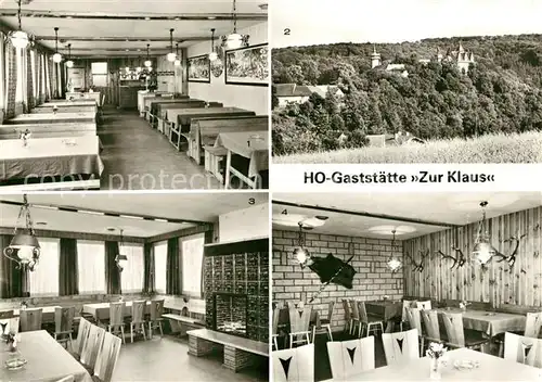 AK / Ansichtskarte Friesdorf_Wippra Restaurant Zur Klaus Rommbelburg Klausstrasse  Friesdorf Wippra